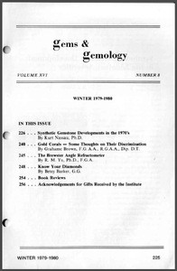 Synthetic gemstone developments in the 1970’s